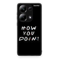 Thumbnail for Xiaomi Poco M6 Pro How You Doin θήκη από τη Smartfits με σχέδιο στο πίσω μέρος και μαύρο περίβλημα | Smartphone case with colorful back and black bezels by Smartfits