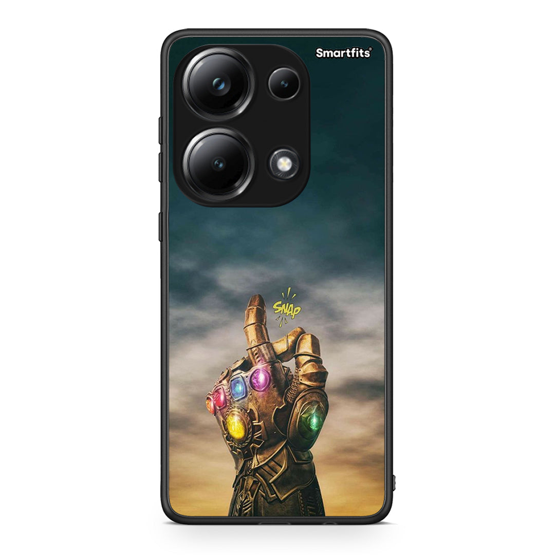 Xiaomi Redmi Note 13 Pro 4G Infinity Snap θήκη από τη Smartfits με σχέδιο στο πίσω μέρος και μαύρο περίβλημα | Smartphone case with colorful back and black bezels by Smartfits