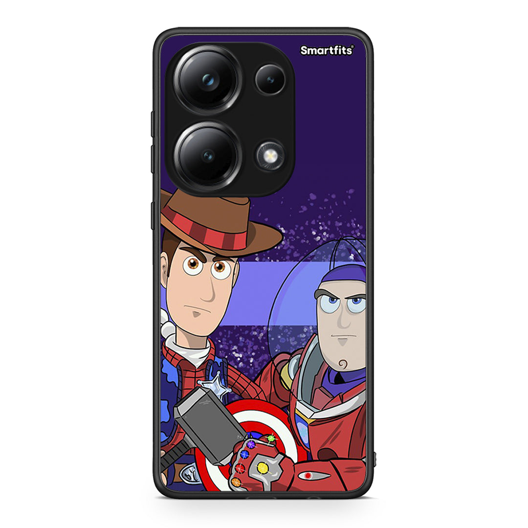 Xiaomi Poco M6 Pro Infinity Story θήκη από τη Smartfits με σχέδιο στο πίσω μέρος και μαύρο περίβλημα | Smartphone case with colorful back and black bezels by Smartfits