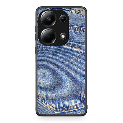 Xiaomi Redmi Note 13 Pro 4G Jeans Pocket θήκη από τη Smartfits με σχέδιο στο πίσω μέρος και μαύρο περίβλημα | Smartphone case with colorful back and black bezels by Smartfits