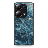 Thumbnail for Xiaomi Poco M6 Pro Marble Blue θήκη από τη Smartfits με σχέδιο στο πίσω μέρος και μαύρο περίβλημα | Smartphone case with colorful back and black bezels by Smartfits