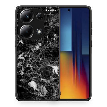 Θήκη Xiaomi Redmi Note 13 Pro 4G Male Marble από τη Smartfits με σχέδιο στο πίσω μέρος και μαύρο περίβλημα | Xiaomi Redmi Note 13 Pro 4G Male Marble case with colorful back and black bezels