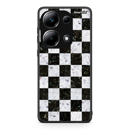 4 - Xiaomi Redmi Note 13 Pro 4G Square Geometric Marble case, cover, bumper