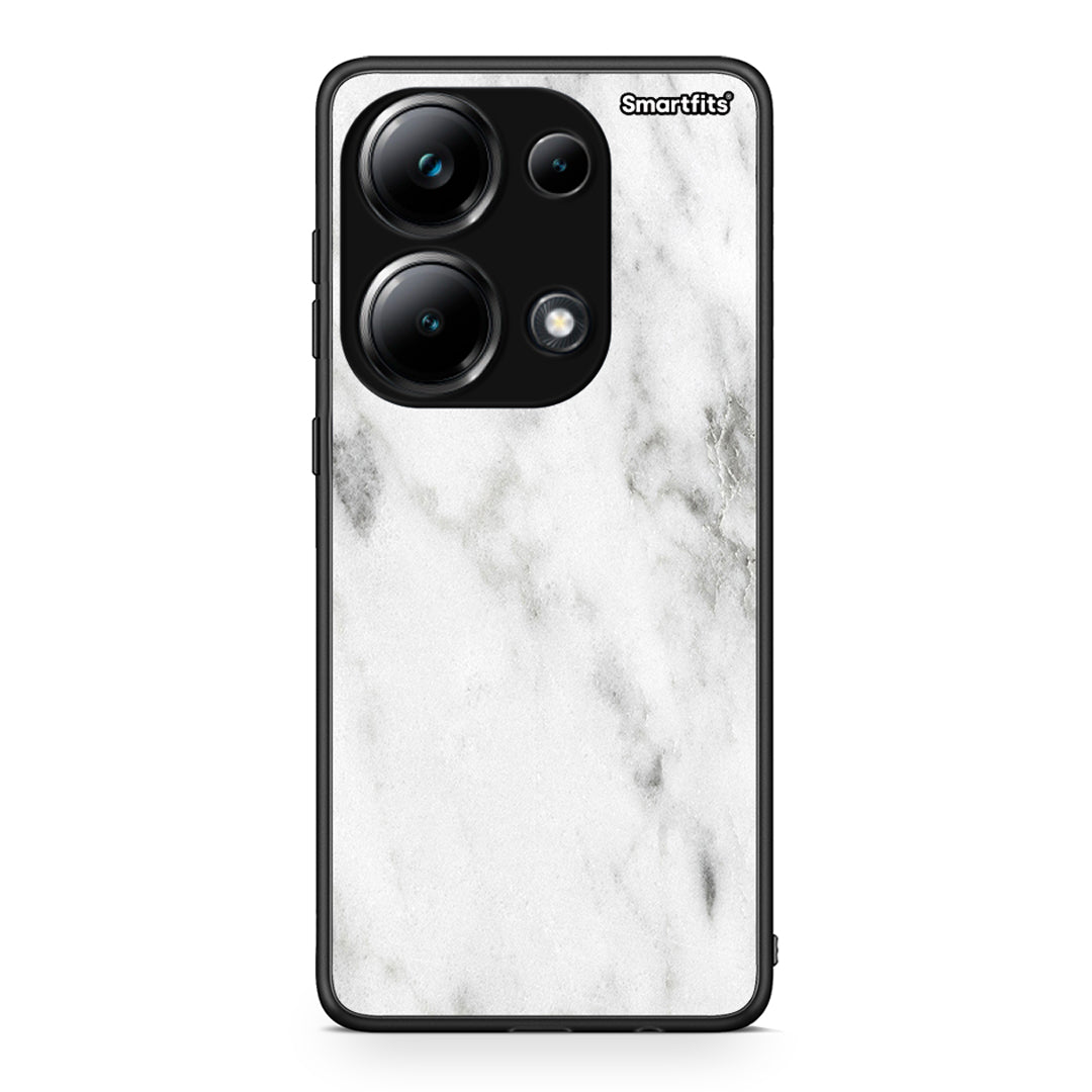 2 - Xiaomi Poco M6 Pro White marble case, cover, bumper