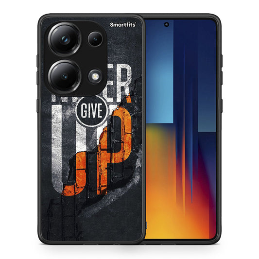 Never Give Up - Xiaomi Poco M6 Pro θήκη