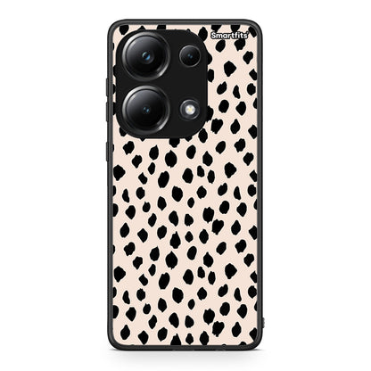 Xiaomi Poco M6 Pro New Polka Dots θήκη από τη Smartfits με σχέδιο στο πίσω μέρος και μαύρο περίβλημα | Smartphone case with colorful back and black bezels by Smartfits