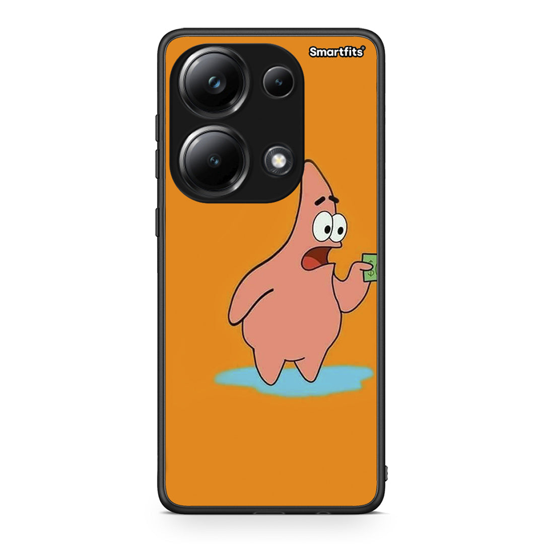 Xiaomi Poco M6 Pro No Money 1 Θήκη Αγίου Βαλεντίνου από τη Smartfits με σχέδιο στο πίσω μέρος και μαύρο περίβλημα | Smartphone case with colorful back and black bezels by Smartfits