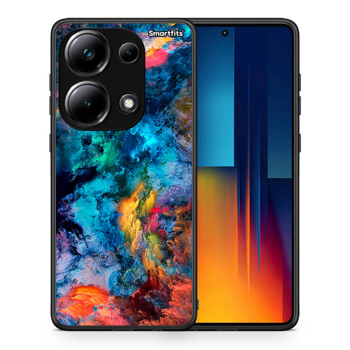 Θήκη Xiaomi Redmi Note 13 Pro 4G Crayola Paint από τη Smartfits με σχέδιο στο πίσω μέρος και μαύρο περίβλημα | Xiaomi Redmi Note 13 Pro 4G Crayola Paint case with colorful back and black bezels