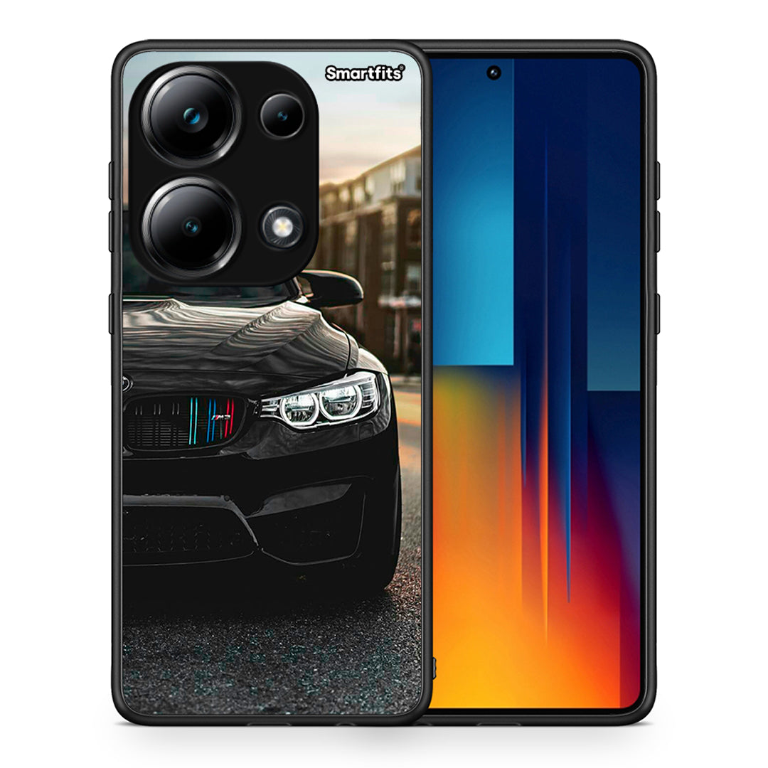 Θήκη Xiaomi Poco M6 Pro M3 Racing από τη Smartfits με σχέδιο στο πίσω μέρος και μαύρο περίβλημα | Xiaomi Poco M6 Pro M3 Racing case with colorful back and black bezels