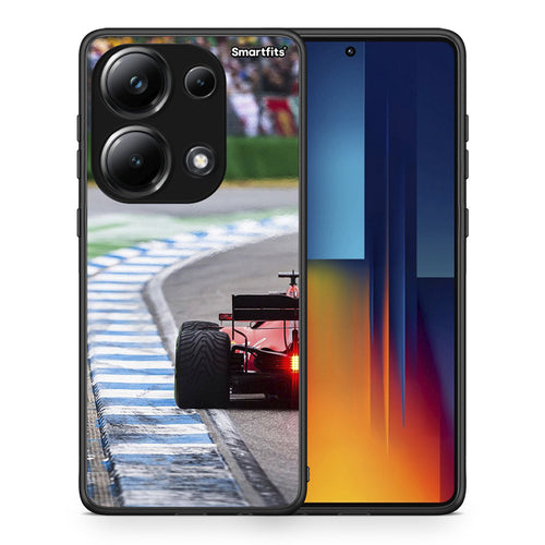 Θήκη Xiaomi Poco M6 Pro Racing Vibes από τη Smartfits με σχέδιο στο πίσω μέρος και μαύρο περίβλημα | Xiaomi Poco M6 Pro Racing Vibes case with colorful back and black bezels