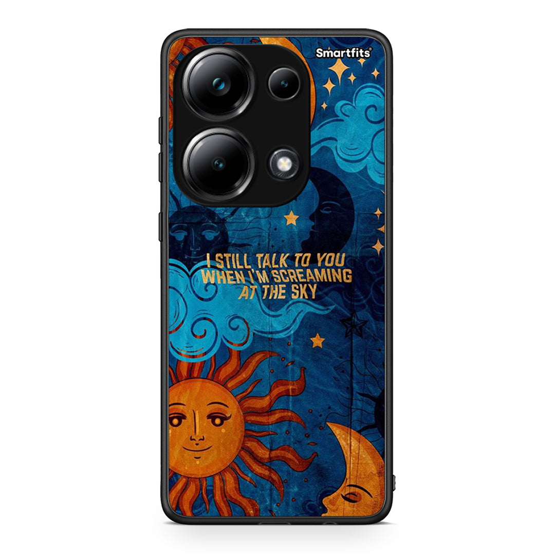 Xiaomi Redmi Note 13 Pro 4G Screaming Sky θήκη από τη Smartfits με σχέδιο στο πίσω μέρος και μαύρο περίβλημα | Smartphone case with colorful back and black bezels by Smartfits
