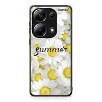 Thumbnail for Xiaomi Poco M6 Pro Summer Daisies Θήκη από τη Smartfits με σχέδιο στο πίσω μέρος και μαύρο περίβλημα | Smartphone case with colorful back and black bezels by Smartfits