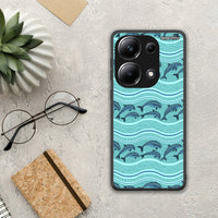 Thumbnail for Swimming Dolphins - Xiaomi Poco M6 Pro θήκη