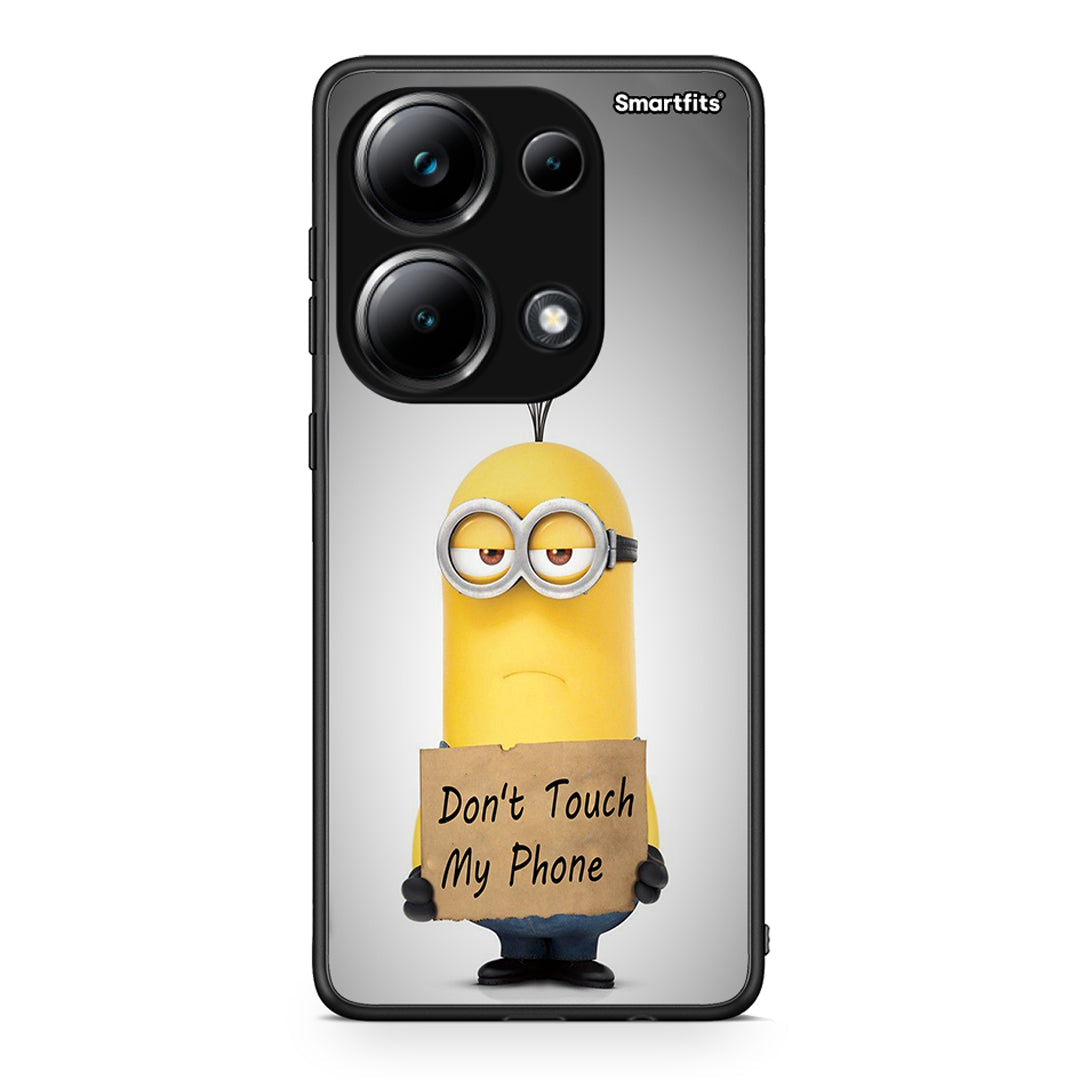 4 - Xiaomi Redmi Note 13 Pro 4G Minion Text case, cover, bumper
