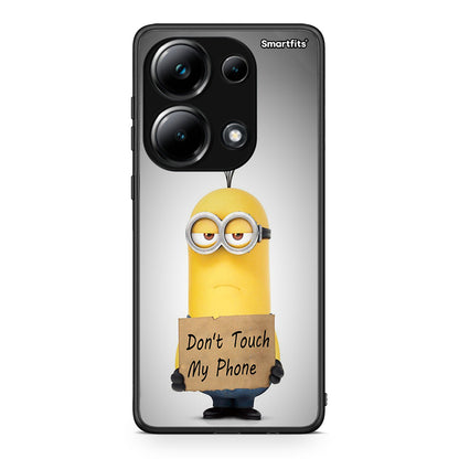 4 - Xiaomi Redmi Note 13 Pro 4G Minion Text case, cover, bumper