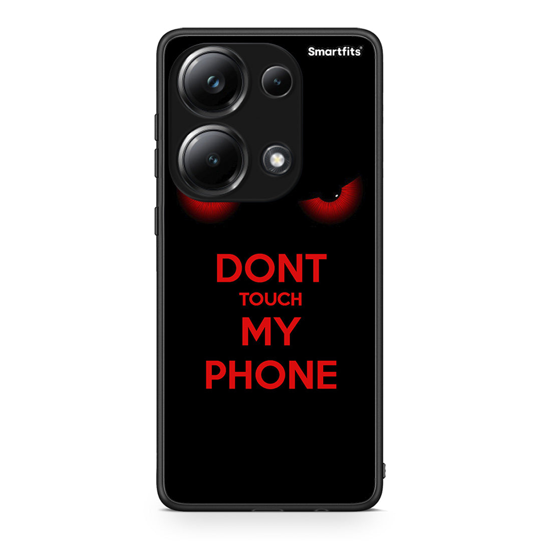Xiaomi Redmi Note 13 Pro 4G Touch My Phone Θήκη από τη Smartfits με σχέδιο στο πίσω μέρος και μαύρο περίβλημα | Smartphone case with colorful back and black bezels by Smartfits