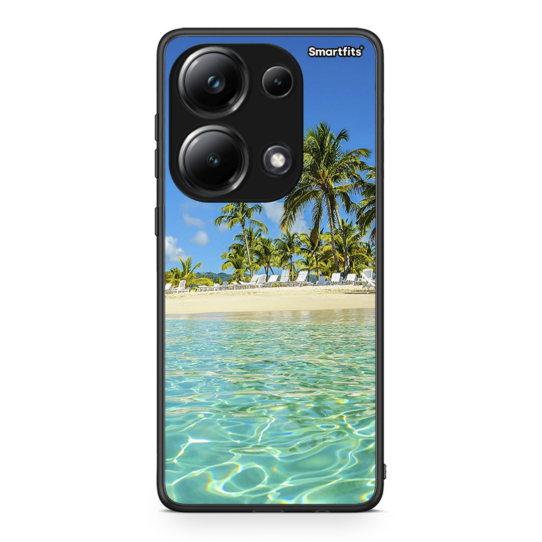 Xiaomi Poco M6 Pro Tropical Vibes Θήκη από τη Smartfits με σχέδιο στο πίσω μέρος και μαύρο περίβλημα | Smartphone case with colorful back and black bezels by Smartfits