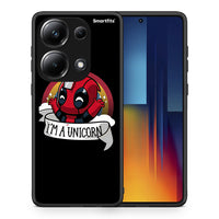 Thumbnail for Θήκη Xiaomi Poco M6 Pro Unicorn Deadpool από τη Smartfits με σχέδιο στο πίσω μέρος και μαύρο περίβλημα | Xiaomi Poco M6 Pro Unicorn Deadpool case with colorful back and black bezels