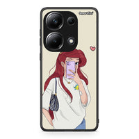 Thumbnail for Xiaomi Poco M6 Pro Walking Mermaid Θήκη από τη Smartfits με σχέδιο στο πίσω μέρος και μαύρο περίβλημα | Smartphone case with colorful back and black bezels by Smartfits