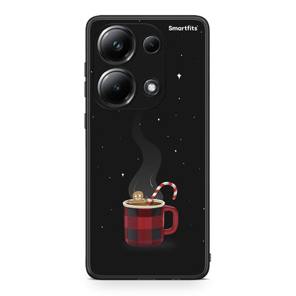 Xiaomi Redmi Note 13 Pro 4G Xmas Bathing θήκη από τη Smartfits με σχέδιο στο πίσω μέρος και μαύρο περίβλημα | Smartphone case with colorful back and black bezels by Smartfits