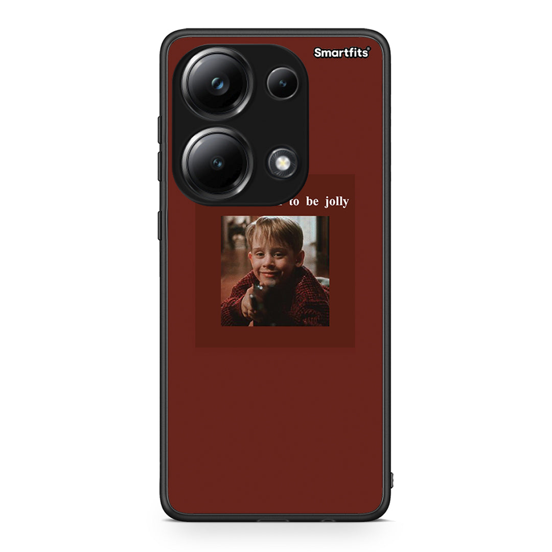 Xiaomi Redmi Note 13 Pro 4G Xmas Ultimate Spirit θήκη από τη Smartfits με σχέδιο στο πίσω μέρος και μαύρο περίβλημα | Smartphone case with colorful back and black bezels by Smartfits