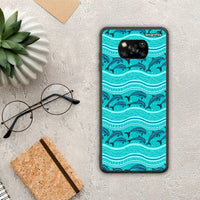 Thumbnail for Swimming Dolphins - Xiaomi Poco X3 / X3 Pro / X3 NFC θήκη