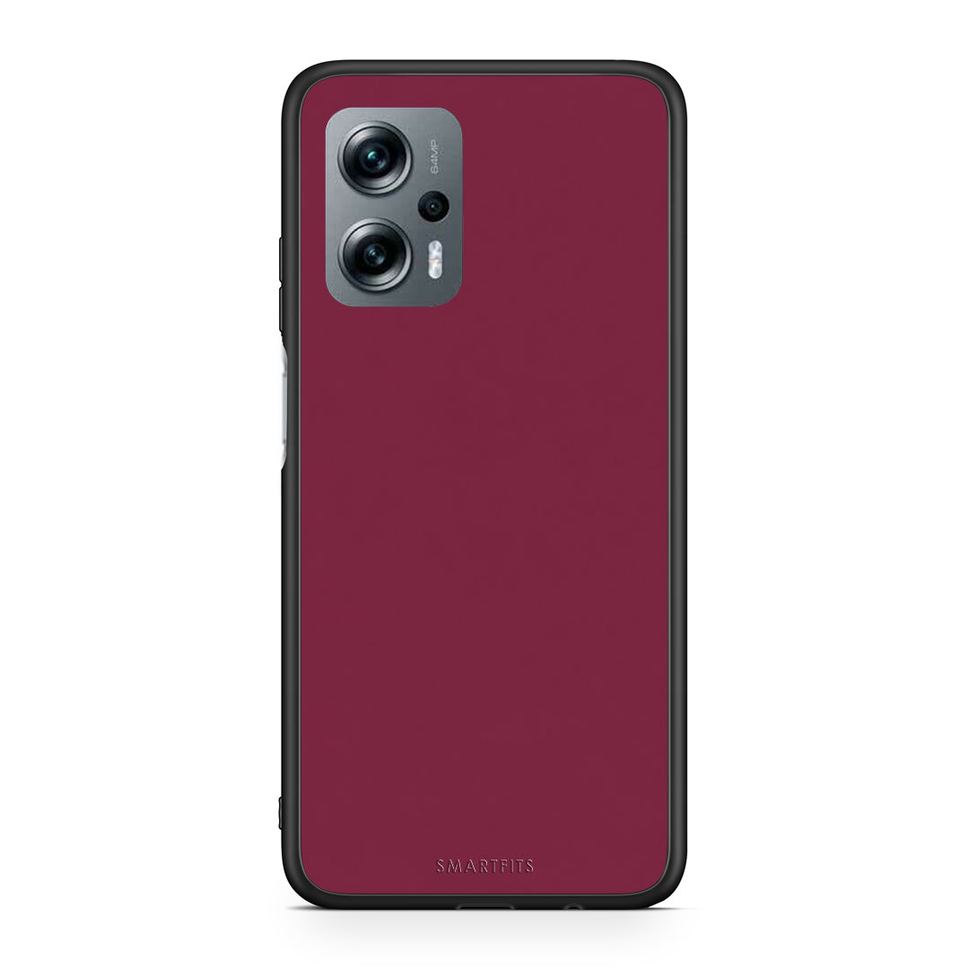 Θήκη Xiaomi Poco X4 GT Burgundy από τη Smartfits με σχέδιο στο πίσω μέρος και μαύρο περίβλημα | Xiaomi Poco X4 GT Burgundy case with colorful back and black bezels