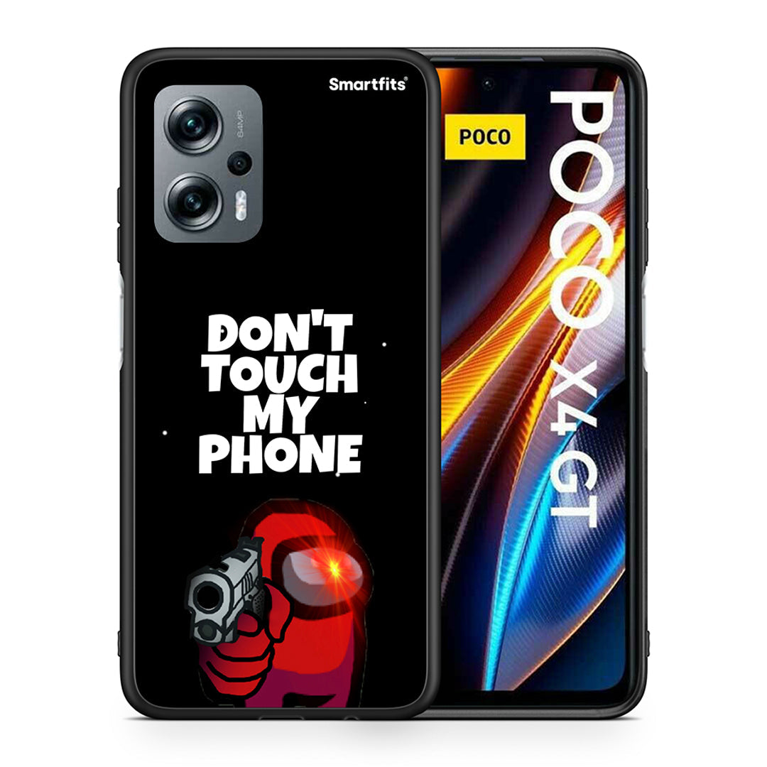 Θήκη Xiaomi Poco X4 GT My Phone από τη Smartfits με σχέδιο στο πίσω μέρος και μαύρο περίβλημα | Xiaomi Poco X4 GT My Phone case with colorful back and black bezels