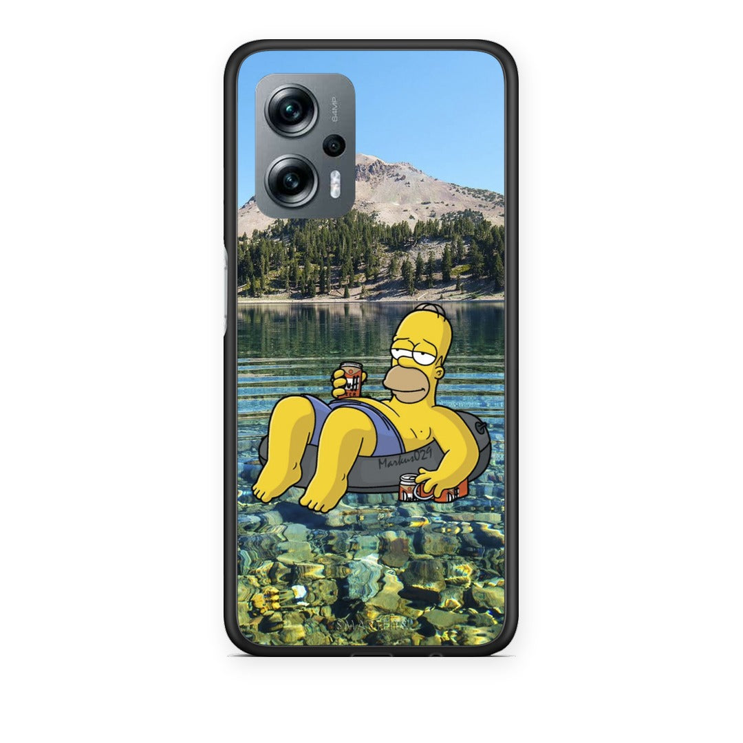 Θήκη Xiaomi Poco X4 GT Summer Happiness από τη Smartfits με σχέδιο στο πίσω μέρος και μαύρο περίβλημα | Xiaomi Poco X4 GT Summer Happiness case with colorful back and black bezels