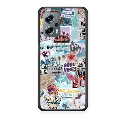 Θήκη Xiaomi Poco X4 GT Summer Vibes από τη Smartfits με σχέδιο στο πίσω μέρος και μαύρο περίβλημα | Xiaomi Poco X4 GT Summer Vibes case with colorful back and black bezels