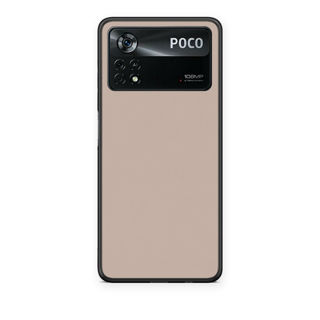 Θήκη Xiaomi Poco X4 Pro 5G Blush Beige από τη Smartfits με σχέδιο στο πίσω μέρος και μαύρο περίβλημα | Xiaomi Poco X4 Pro 5G Blush Beige case with colorful back and black bezels