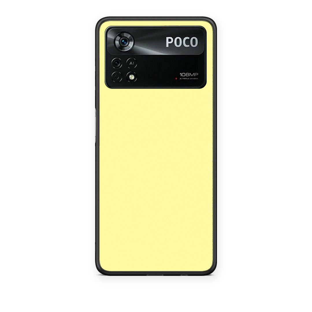 Θήκη Xiaomi Poco X4 Pro 5G Butter Yellow από τη Smartfits με σχέδιο στο πίσω μέρος και μαύρο περίβλημα | Xiaomi Poco X4 Pro 5G Butter Yellow case with colorful back and black bezels