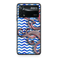 Thumbnail for Xiaomi Poco X4 Pro 5G Chevron Devilfish θήκη από τη Smartfits με σχέδιο στο πίσω μέρος και μαύρο περίβλημα | Smartphone case with colorful back and black bezels by Smartfits