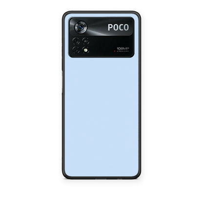 Θήκη Xiaomi Poco X4 Pro 5G Powder Blue από τη Smartfits με σχέδιο στο πίσω μέρος και μαύρο περίβλημα | Xiaomi Poco X4 Pro 5G Powder Blue case with colorful back and black bezels