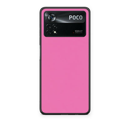 Θήκη Xiaomi Poco X4 Pro 5G Rose Pink από τη Smartfits με σχέδιο στο πίσω μέρος και μαύρο περίβλημα | Xiaomi Poco X4 Pro 5G Rose Pink case with colorful back and black bezels