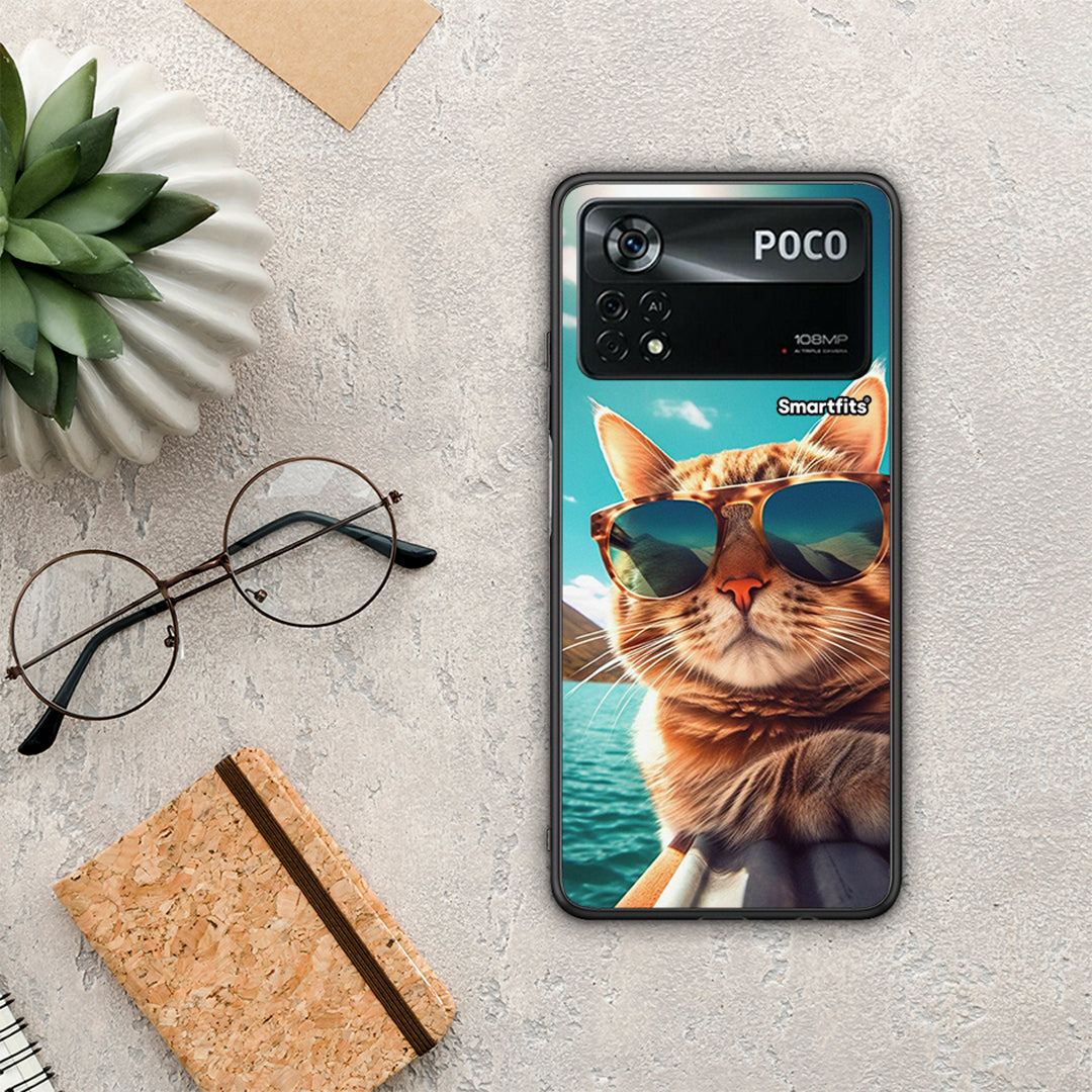 Summer Cat - Xiaomi Poco X4 Pro 5G θήκη