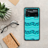 Thumbnail for Swimming Dolphins - Xiaomi Poco X4 Pro 5G θήκη