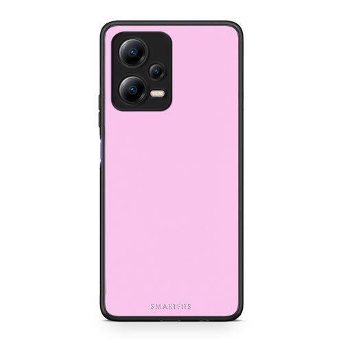 Θήκη Xiaomi Redmi Note 12 5G Cotton Candy Pink από τη Smartfits με σχέδιο στο πίσω μέρος και μαύρο περίβλημα | Xiaomi Redmi Note 12 5G Cotton Candy Pink case with colorful back and black bezels
