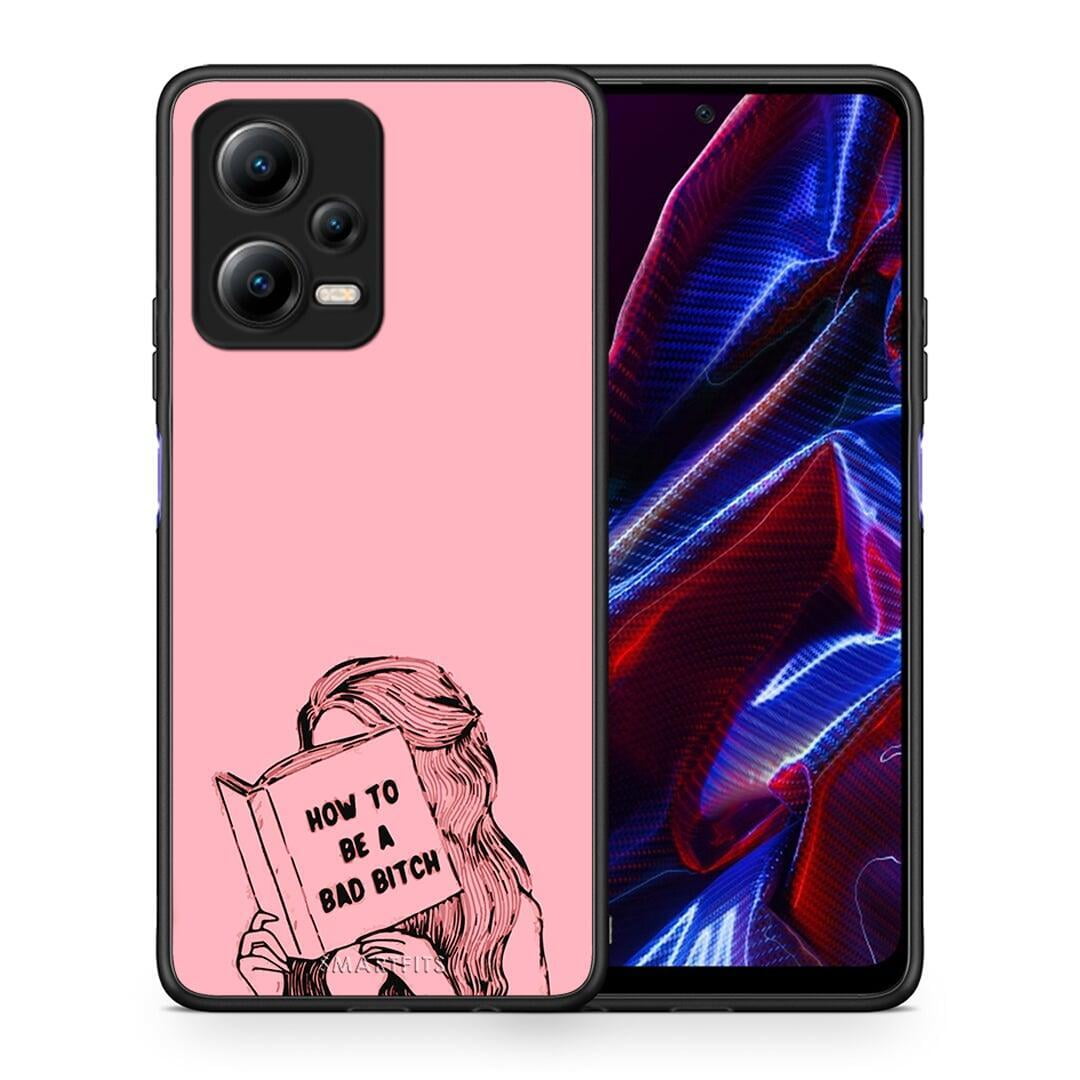 Θήκη Xiaomi Redmi Note 12 5G Bad Bitch από τη Smartfits με σχέδιο στο πίσω μέρος και μαύρο περίβλημα | Xiaomi Redmi Note 12 5G Bad Bitch Case with Colorful Back and Black Bezels