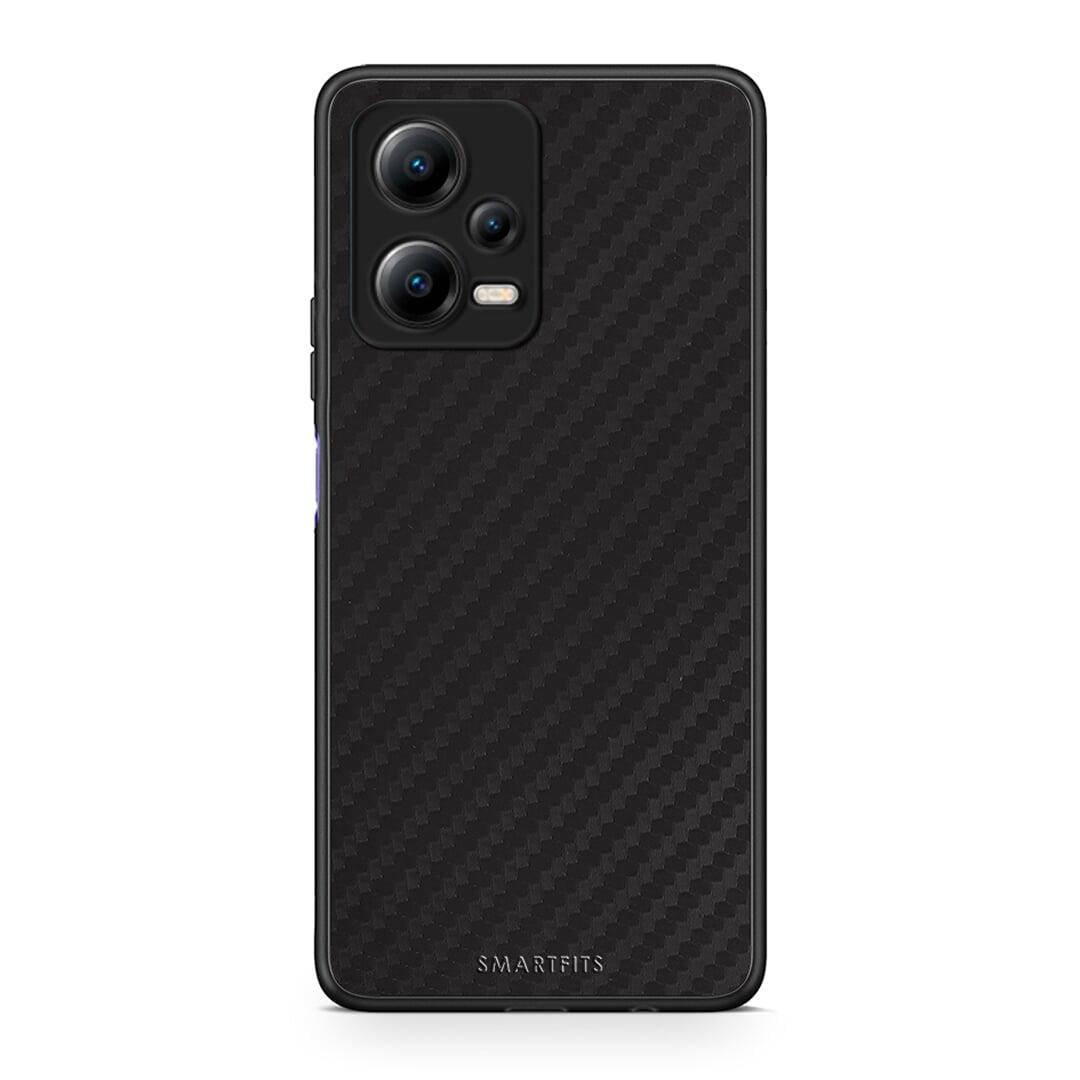 Θήκη Xiaomi Redmi Note 12 5G Carbon Black από τη Smartfits με σχέδιο στο πίσω μέρος και μαύρο περίβλημα | Xiaomi Redmi Note 12 5G Carbon Black Case with Colorful Back and Black Bezels