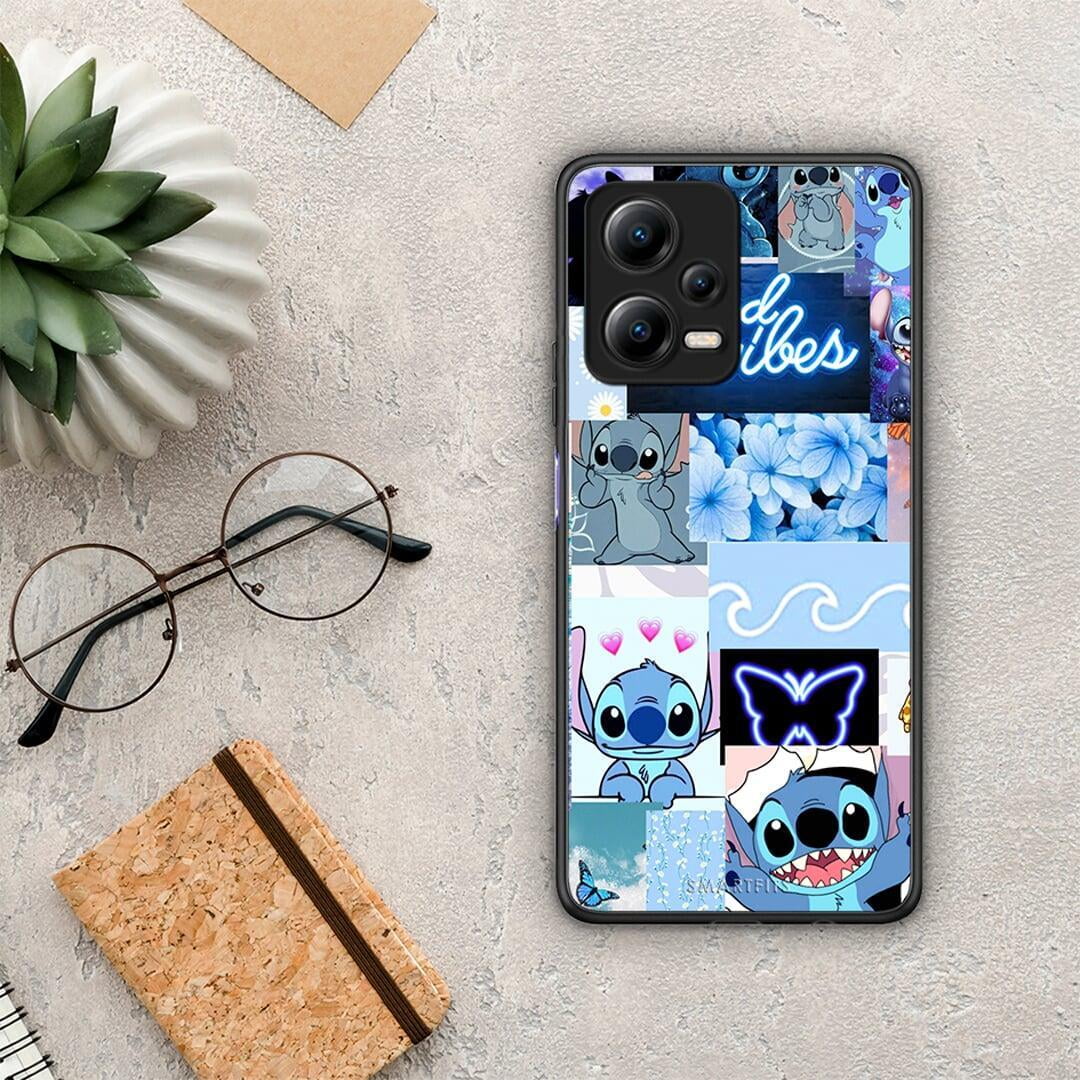 Θήκη Xiaomi Redmi Note 12 5G Collage Good Vibes από τη Smartfits με σχέδιο στο πίσω μέρος και μαύρο περίβλημα | Xiaomi Redmi Note 12 5G Collage Good Vibes Case with Colorful Back and Black Bezels