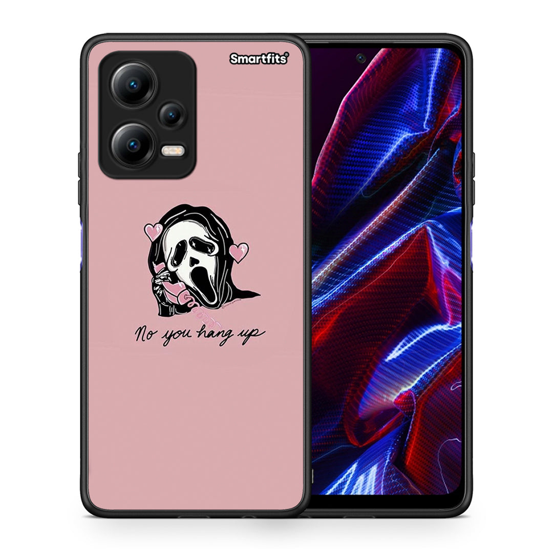 Θήκη Xiaomi Redmi Note 12 5G Halloween Hang Up από τη Smartfits με σχέδιο στο πίσω μέρος και μαύρο περίβλημα | Xiaomi Redmi Note 12 5G Halloween Hang Up Case with Colorful Back and Black Bezels