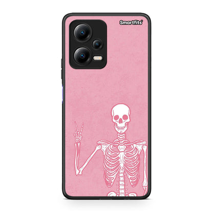 Θήκη Xiaomi Redmi Note 12 5G Halloween Motivation από τη Smartfits με σχέδιο στο πίσω μέρος και μαύρο περίβλημα | Xiaomi Redmi Note 12 5G Halloween Motivation Case with Colorful Back and Black Bezels