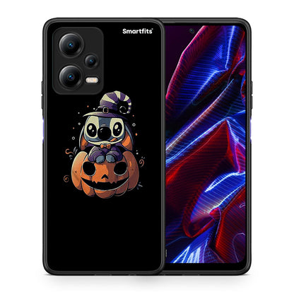 Θήκη Xiaomi Poco X5 5G Dual Halloween Stitch από τη Smartfits με σχέδιο στο πίσω μέρος και μαύρο περίβλημα | Xiaomi Poco X5 5G Dual Halloween Stitch Case with Colorful Back and Black Bezels