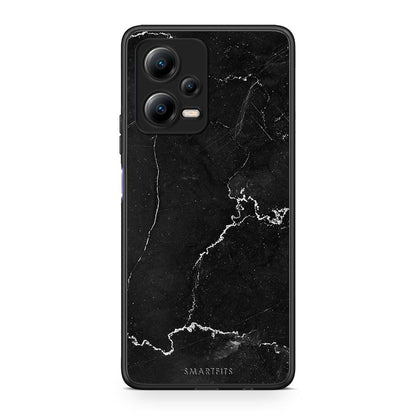 Θήκη Xiaomi Redmi Note 12 5G Marble Black από τη Smartfits με σχέδιο στο πίσω μέρος και μαύρο περίβλημα | Xiaomi Redmi Note 12 5G Marble Black Case with Colorful Back and Black Bezels