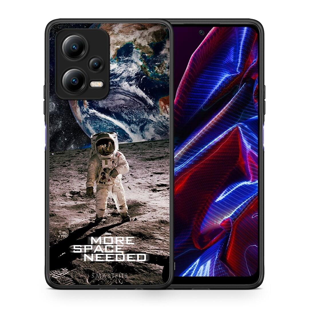 Θήκη Xiaomi Redmi Note 12 5G More Space από τη Smartfits με σχέδιο στο πίσω μέρος και μαύρο περίβλημα | Xiaomi Redmi Note 12 5G More Space Case with Colorful Back and Black Bezels