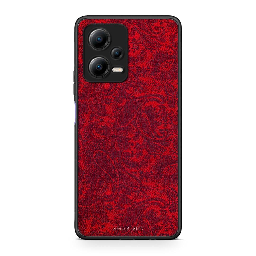 Θήκη Xiaomi Redmi Note 12 5G Paisley Cashmere από τη Smartfits με σχέδιο στο πίσω μέρος και μαύρο περίβλημα | Xiaomi Redmi Note 12 5G Paisley Cashmere Case with Colorful Back and Black Bezels