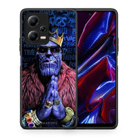 Thumbnail for Θήκη Xiaomi Redmi Note 12 5G PopArt Thanos από τη Smartfits με σχέδιο στο πίσω μέρος και μαύρο περίβλημα | Xiaomi Redmi Note 12 5G PopArt Thanos Case with Colorful Back and Black Bezels