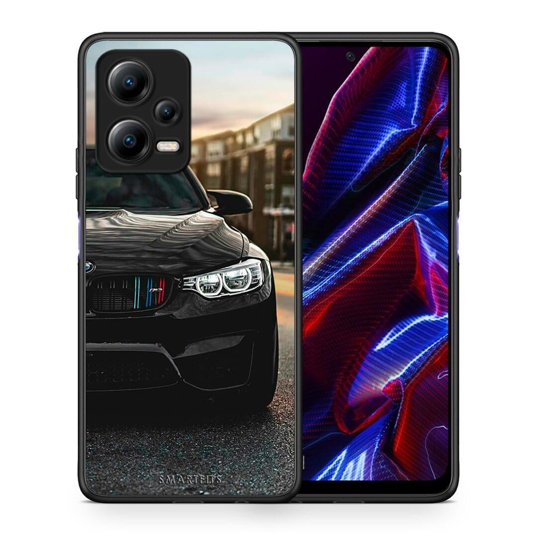 Θήκη Xiaomi Redmi Note 12 5G Racing M3 από τη Smartfits με σχέδιο στο πίσω μέρος και μαύρο περίβλημα | Xiaomi Redmi Note 12 5G Racing M3 Case with Colorful Back and Black Bezels