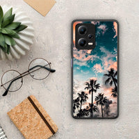 Thumbnail for Θήκη Xiaomi Redmi Note 12 5G Summer Sky από τη Smartfits με σχέδιο στο πίσω μέρος και μαύρο περίβλημα | Xiaomi Redmi Note 12 5G Summer Sky Case with Colorful Back and Black Bezels